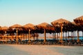 Sunset on Elafonisi beach.