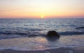 Sunset at Erimitis beach Paxos Greece