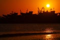 Sunset at Essaouira Beach