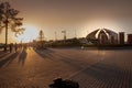 Sunset at the famous Pakistan Monument