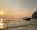 Sunset at Farang Beach Royalty Free Stock Photo