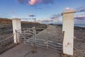 Sunset from Favaritx lighthouse in Menorca (Spain)