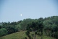 Sunset in the fields of the City of Itaara RS Brazil