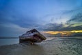 Fishing Boat Singkep Island Indonesia Royalty Free Stock Photo