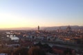 Sunset in Florence Italy