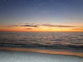 Sunset on the Florida Gulf Coast Royalty Free Stock Photo