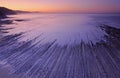 Sunset and Flysch in Zumaia