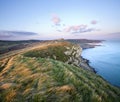Sunset at Gad Cliff on Dorset's Jurassic Coast