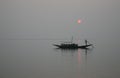 Sunset, Ganges delta