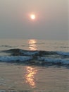 Sunset at ganpati pule