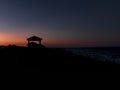 Sunset and Gazebo on the Outer Banks