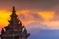 Sunset at Gedong Songo Temple Wonderfull Indonesia