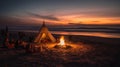 Sunset Glamping by the Sea