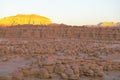 Sunset at Goblin Valley State Park Utah Royalty Free Stock Photo