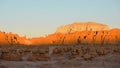 Sunset at Goblin Valley State Park Utah Royalty Free Stock Photo