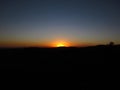 The sunset in Gondor, Ethiopia
