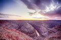 Gooseneck along the San Juan River Royalty Free Stock Photo