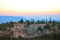 Sunset in Gordes France