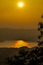 Sunset Govind Sagar Lake Royalty Free Stock Photo