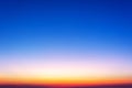 Sunset gradient background
