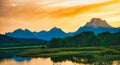 Grand Teton National Park Wyoming Royalty Free Stock Photo