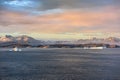 Sunset Greenland Royalty Free Stock Photo