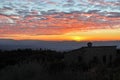 Sunset in Greve in Chianti, Toscana, Italy