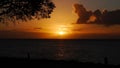 Sunset, Guadeloupe Royalty Free Stock Photo