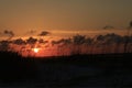 Sunset Gulf Islands National Seashore Floirda Royalty Free Stock Photo