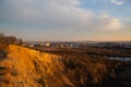 Sunset on Hady (424 m above sea level) is a large limestone hill on the northeastern edge of Brno. It is a south-western outcrop