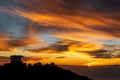 Sunset at Haleakala Royalty Free Stock Photo