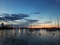 Sunset at the Harbour