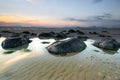 Sunset at Harlech Beach, North Wales