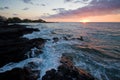 Sunset on Hawaii Big Island