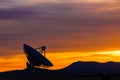 Sunset in the high desert of New Mexico