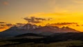Sunset High Tatras slovakia Royalty Free Stock Photo