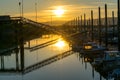 Sunset in Homer, Alaska