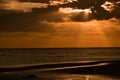 Sunset on Honeymoon Island