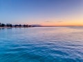 Sunset into the horizon - Glenelg Beach, South Australia