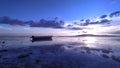 Sunset horizone sea Royalty Free Stock Photo