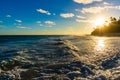 Sunset at Horse Shoe Bay in South Hampton, Bermuda