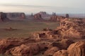 Sunset in Hunts Mesa near Monument Valley, Arizona, USA Royalty Free Stock Photo