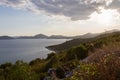 Sunset hvar Royalty Free Stock Photo