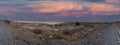 Sunset image Rio Sonora Lake in Hermosillo, Mexico