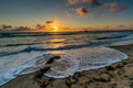 Sunset at Imperial Beach, CA.