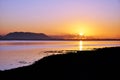 Sunset at Inch, Co. Kerry, Ireland Royalty Free Stock Photo