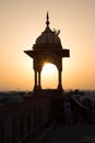 Sunset in India Royalty Free Stock Photo