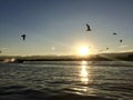 Sunset at Inle Lake