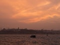 After Sunset at Istanbul Royalty Free Stock Photo