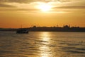 Sunset on Bosporus Istanbul, Turkey